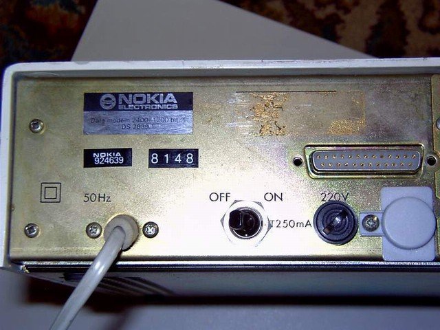 Nokia Data Modem 2400/1200.  Galex